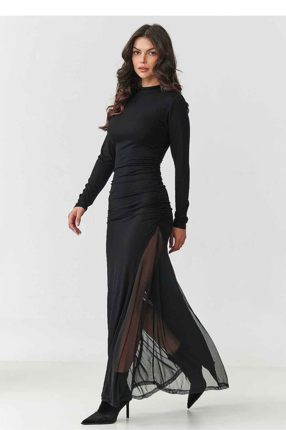 Rochie lungă model 218109 Makadamia