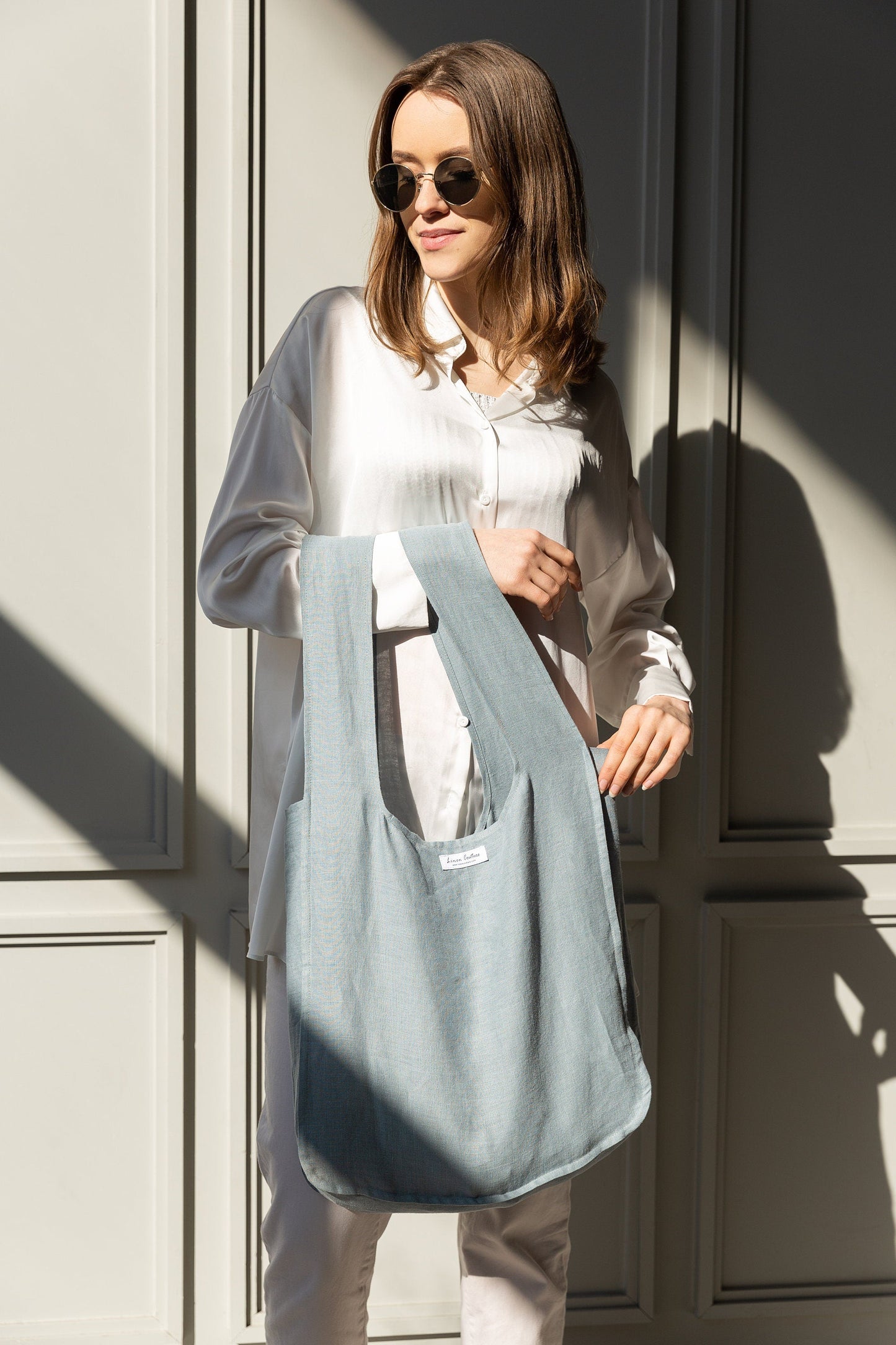 ⪼ Geanta din In Stonewashed メ Quin