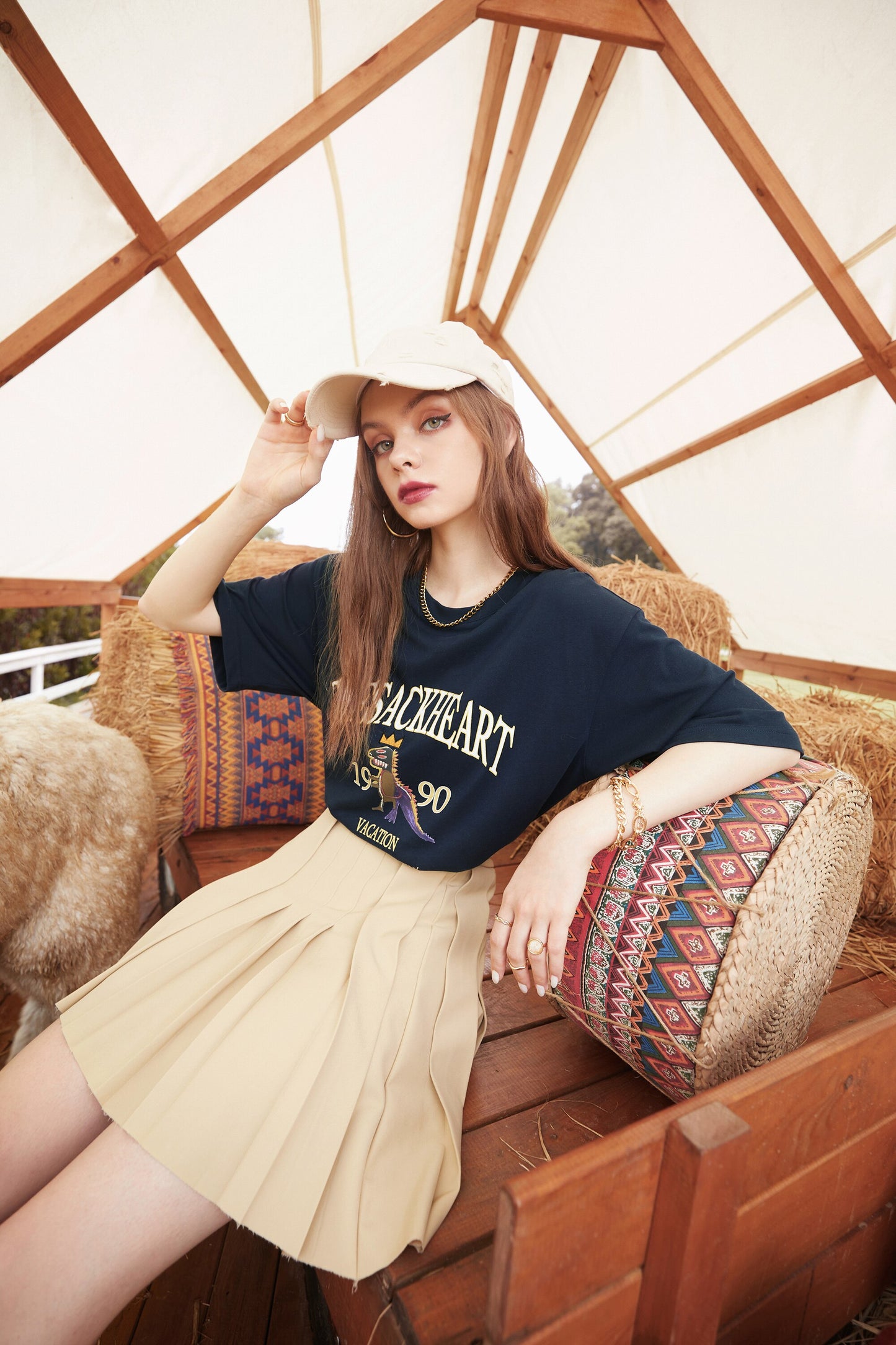 Harajuku Graphic Print T-Shirt