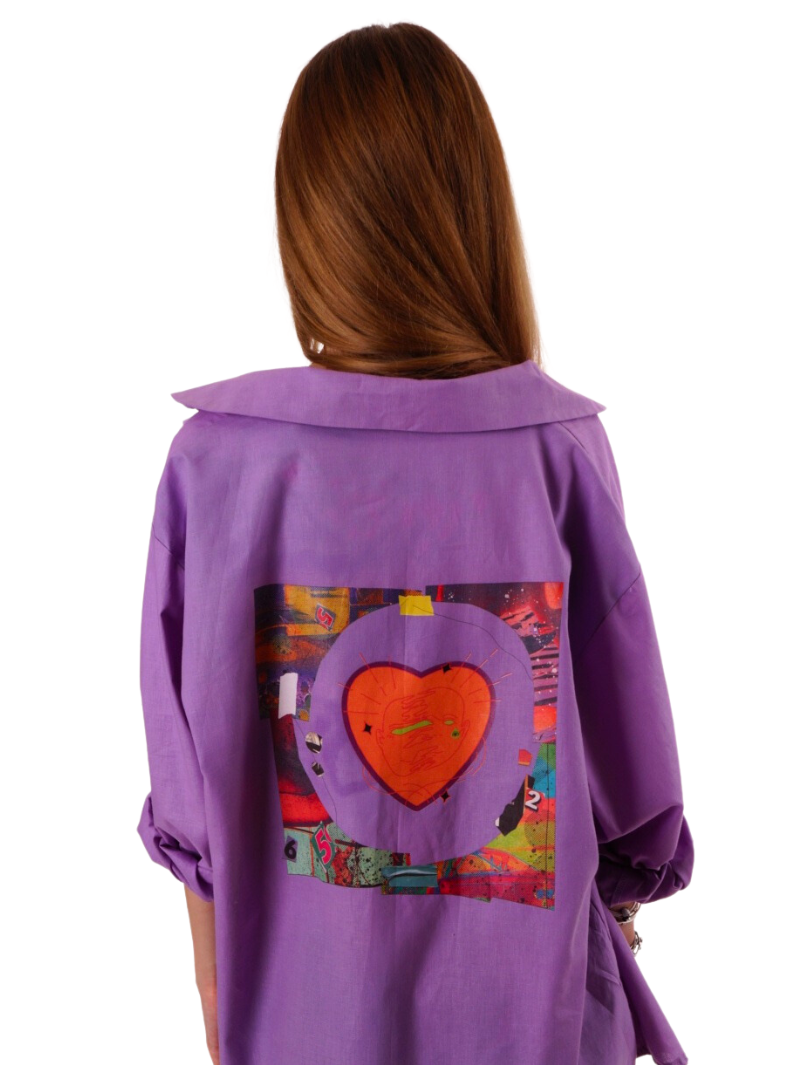 Cămașa Abstract Heart
