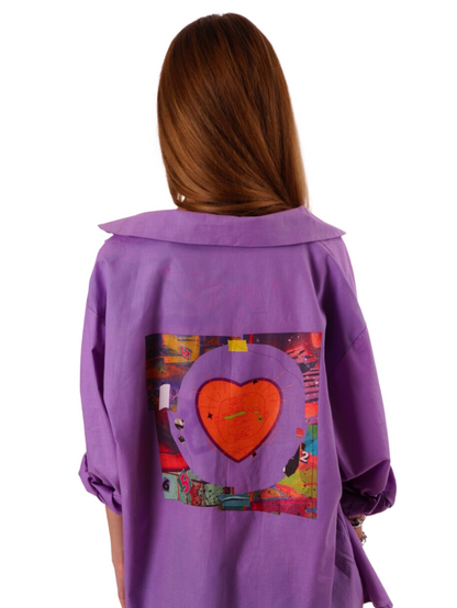 Cămașa Abstract Heart