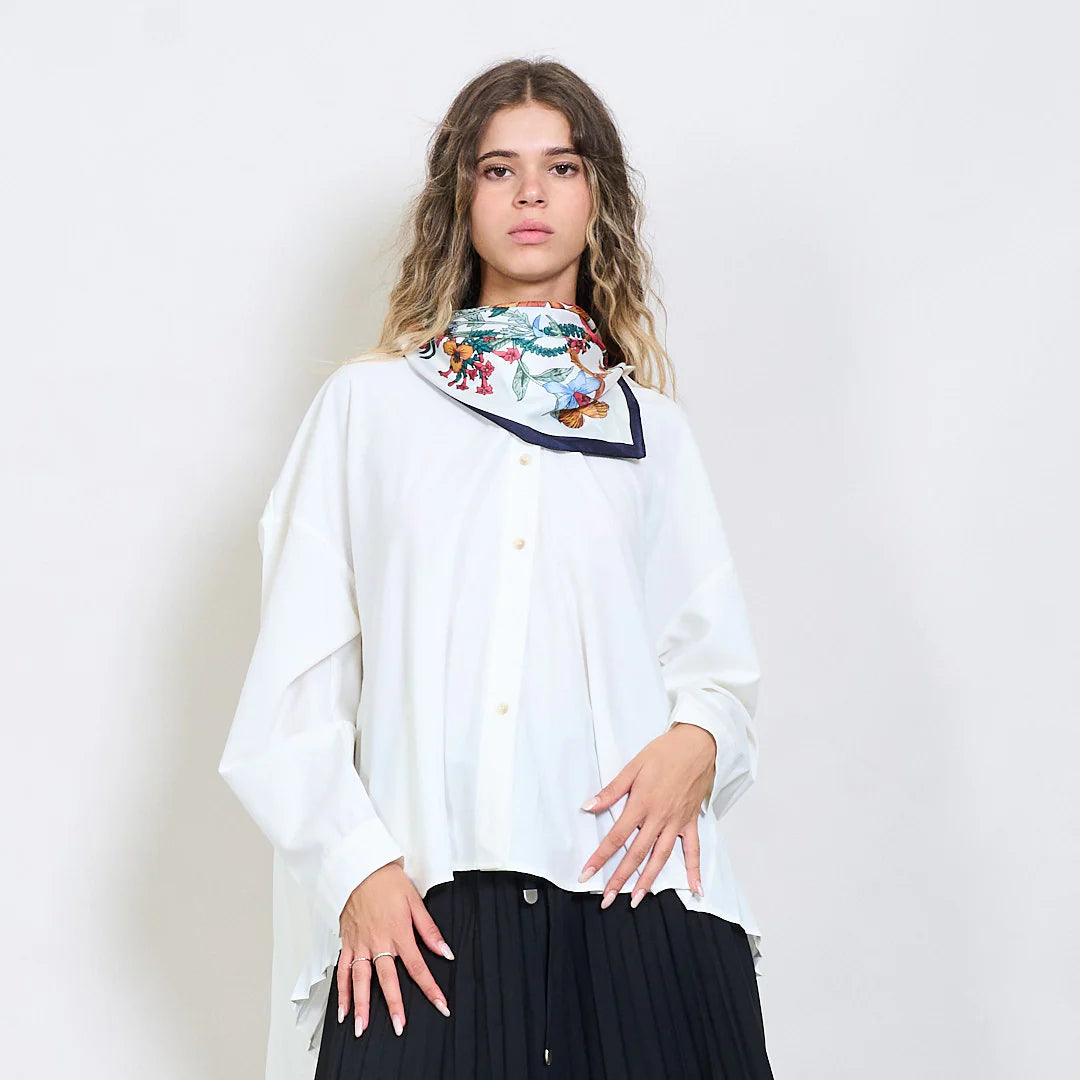 Eșarfă din Satin – Garden Botanical