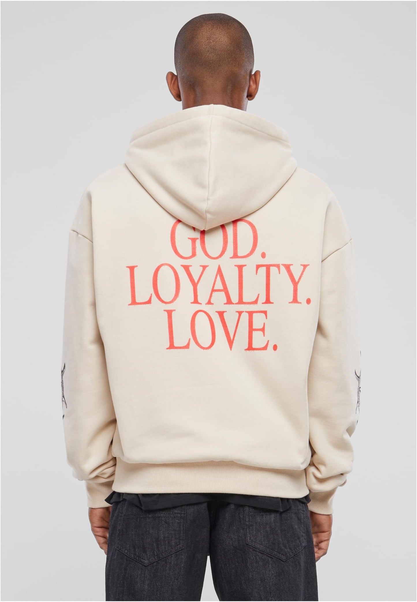God Loyalty Love Ultra Heavy Oversize Hoodie