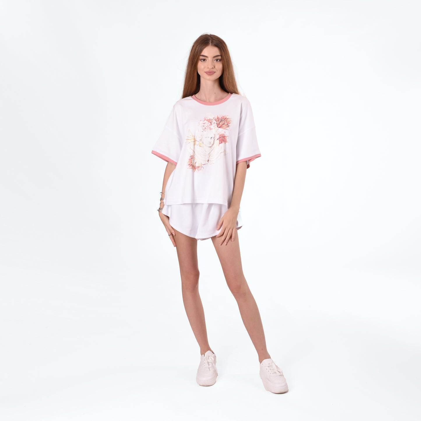 Tricou Rosé Flowers