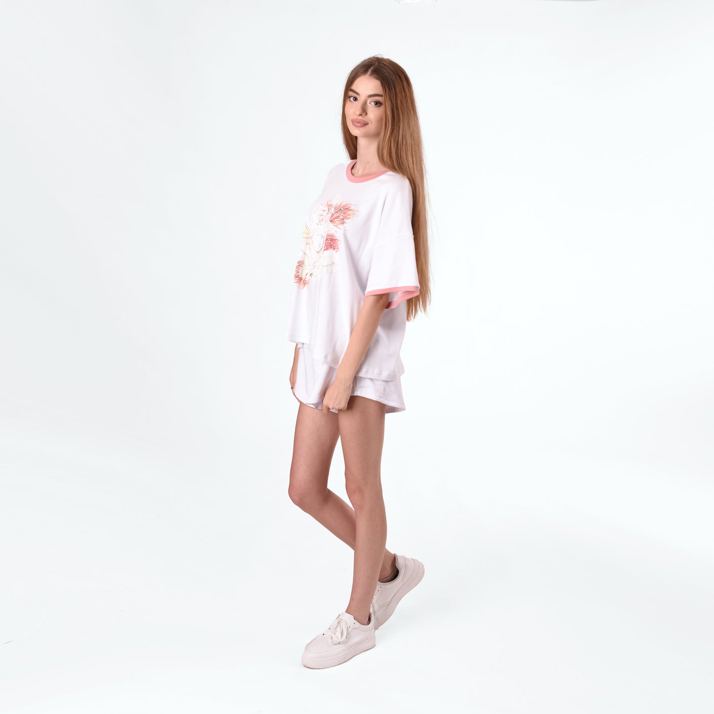 Tricou Rosé Flowers