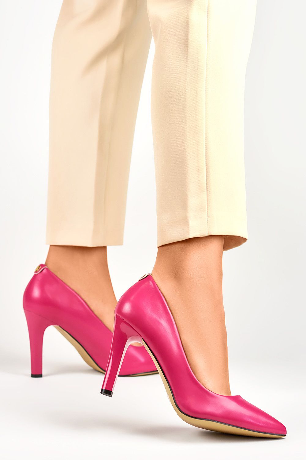  Pantofi cu toc subţire (stiletto) model 190647 PRIMO 