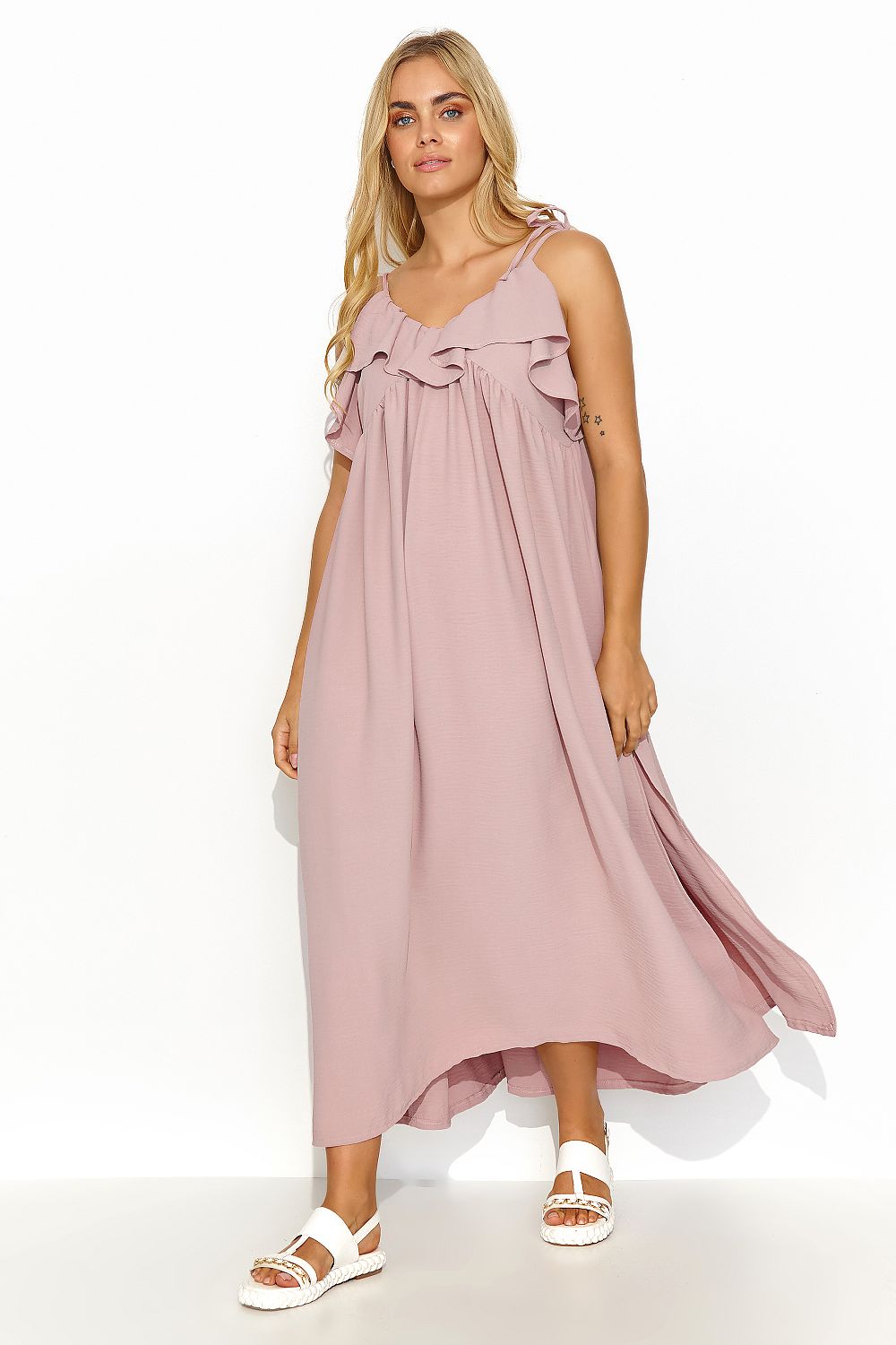  Rochie de zi model 195013 Makadamia 