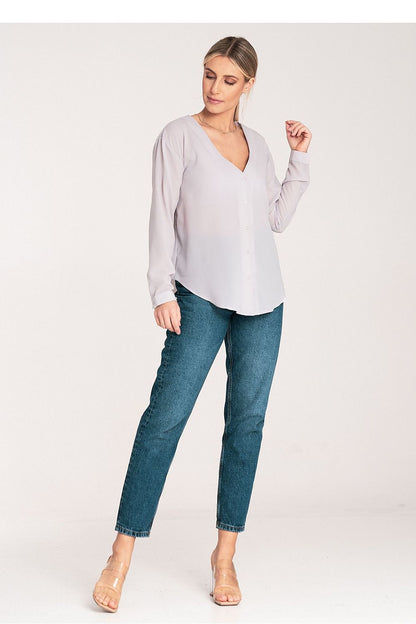  Cămaşă cu mânecă lungă model 204325 Figl 