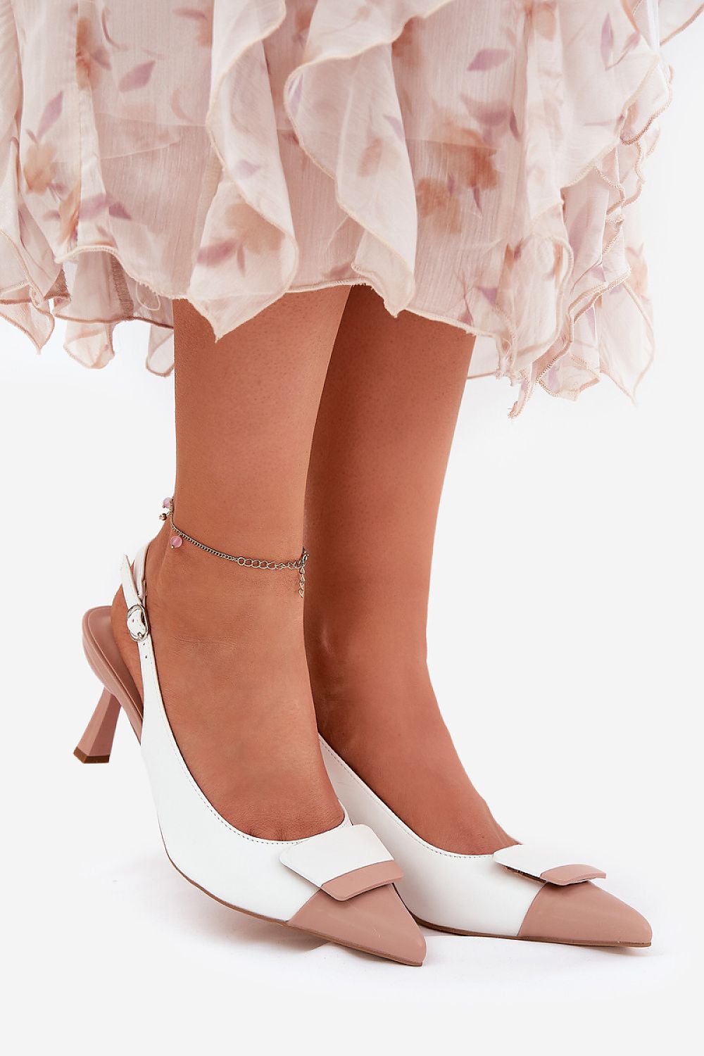  Pantofi cu toc subţire (stiletto) model 211030 Step in style 