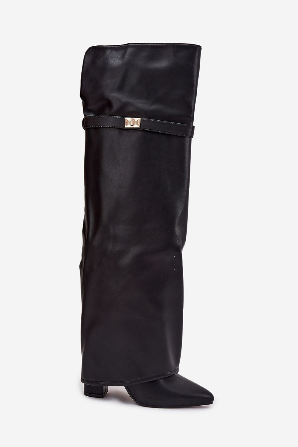  Cizme cu toc model 217223 Step in style 