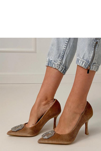  Pantofi cu toc subţire (stiletto) model 217661 Solea 