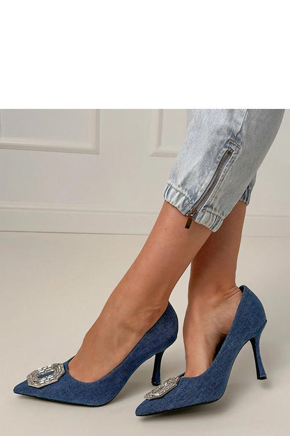  Pantofi cu toc subţire (stiletto) model 217663 Solea 