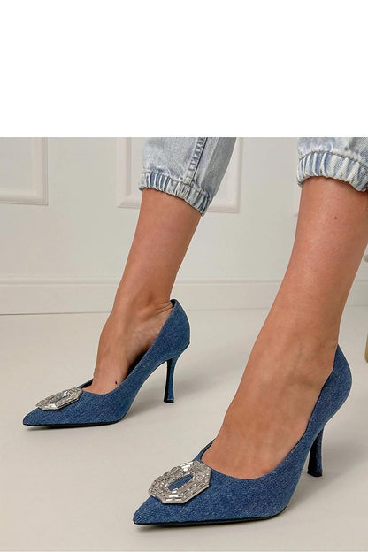  Pantofi cu toc subţire (stiletto) model 217663 Solea 