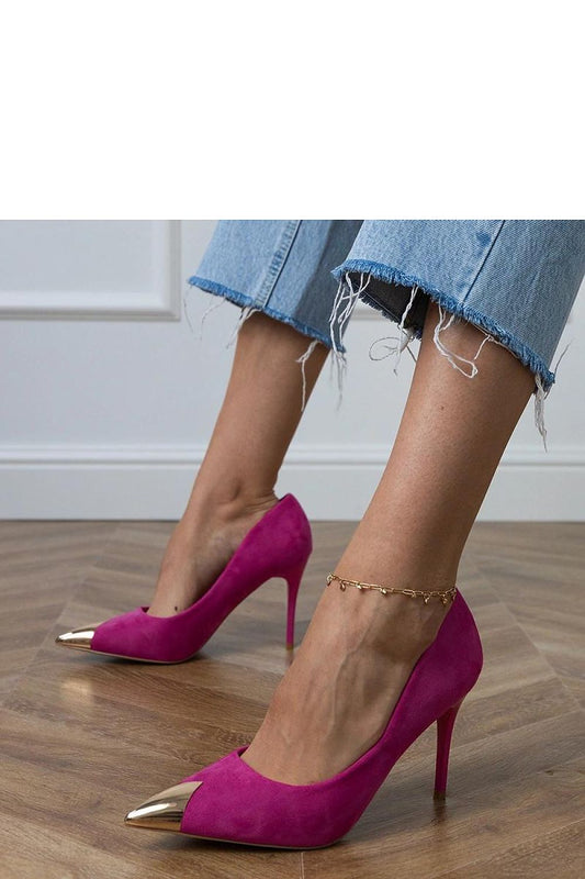  Pantofi cu toc subţire (stiletto) model 217681 Solea 