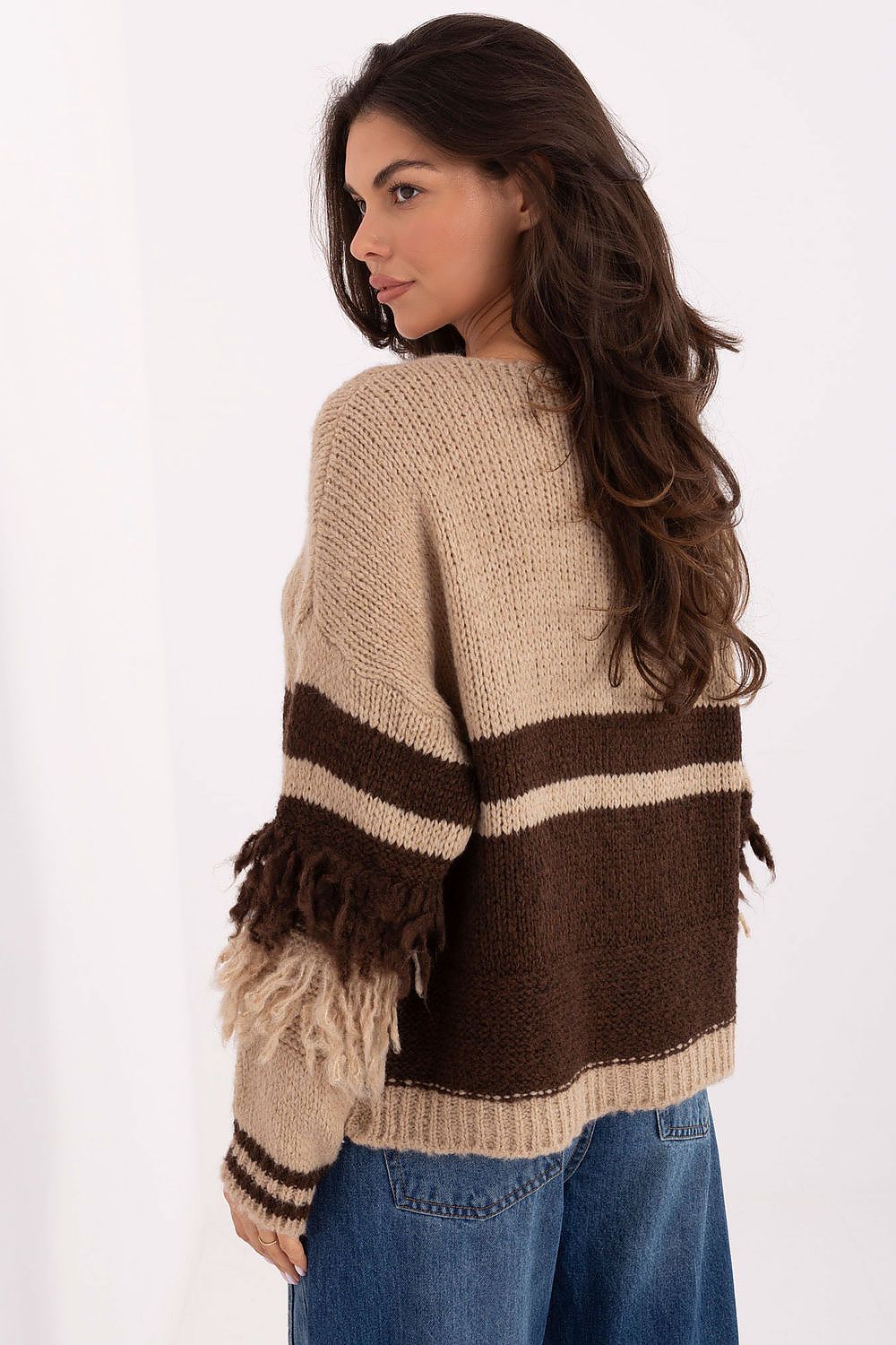  Sveter cu închidere model 218011 Italy Moda 