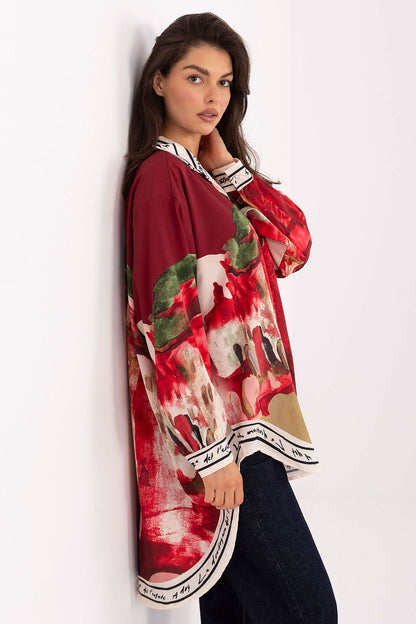  Cămaşă cu mânecă lungă model 218392 Rue Paris 