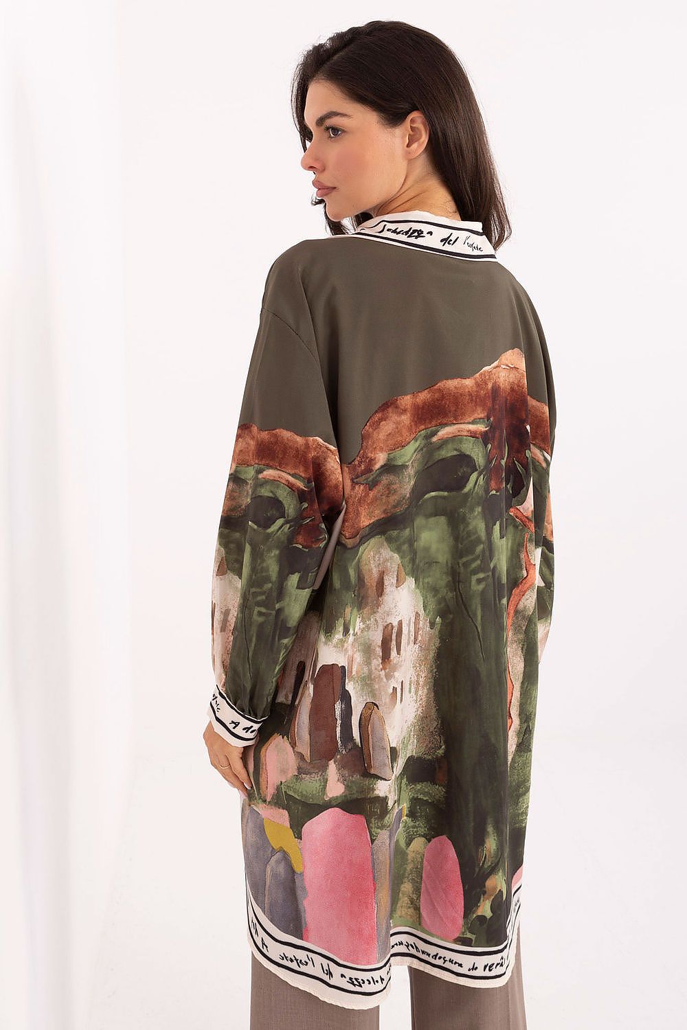  Cămaşă cu mânecă lungă model 218394 Rue Paris 