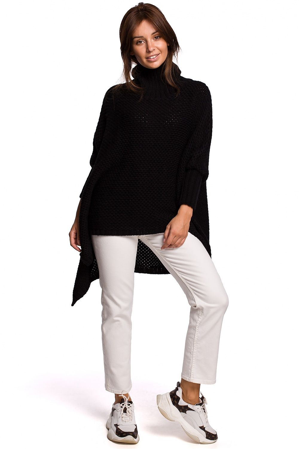 Ponczo model 148263 BE Knit 
