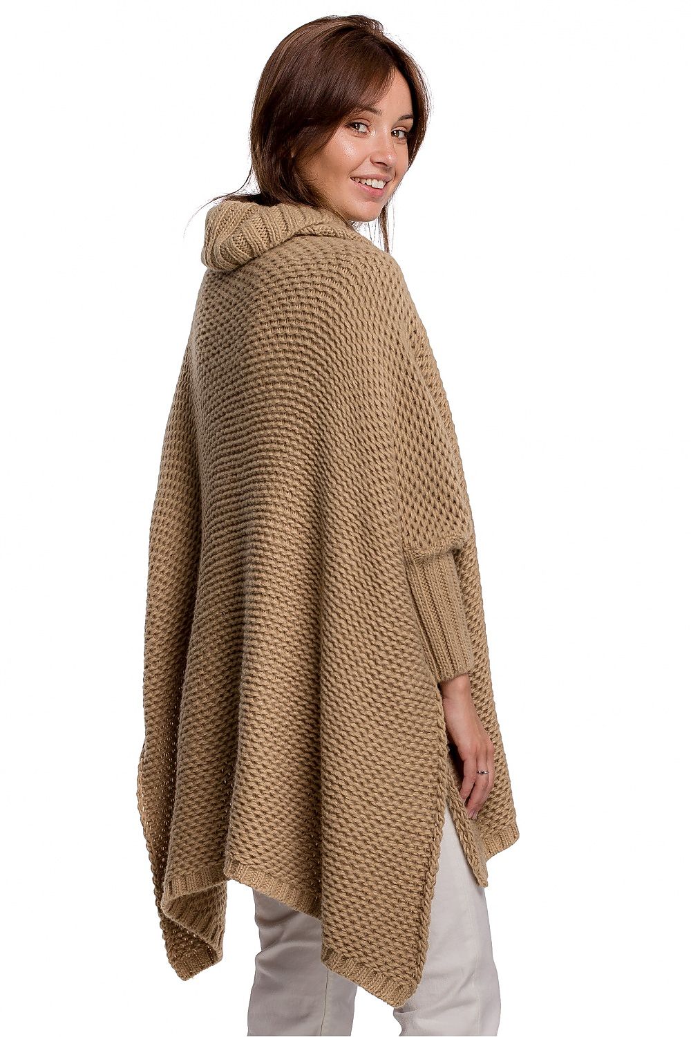 Ponczo model 148264 BE Knit 