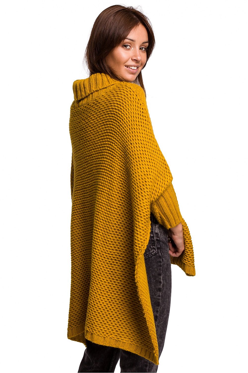  Ponczo model 148265 BE Knit 