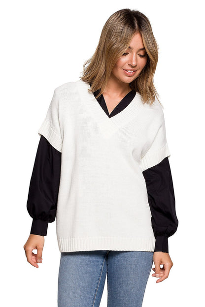  Vestă model 157586 BE Knit 