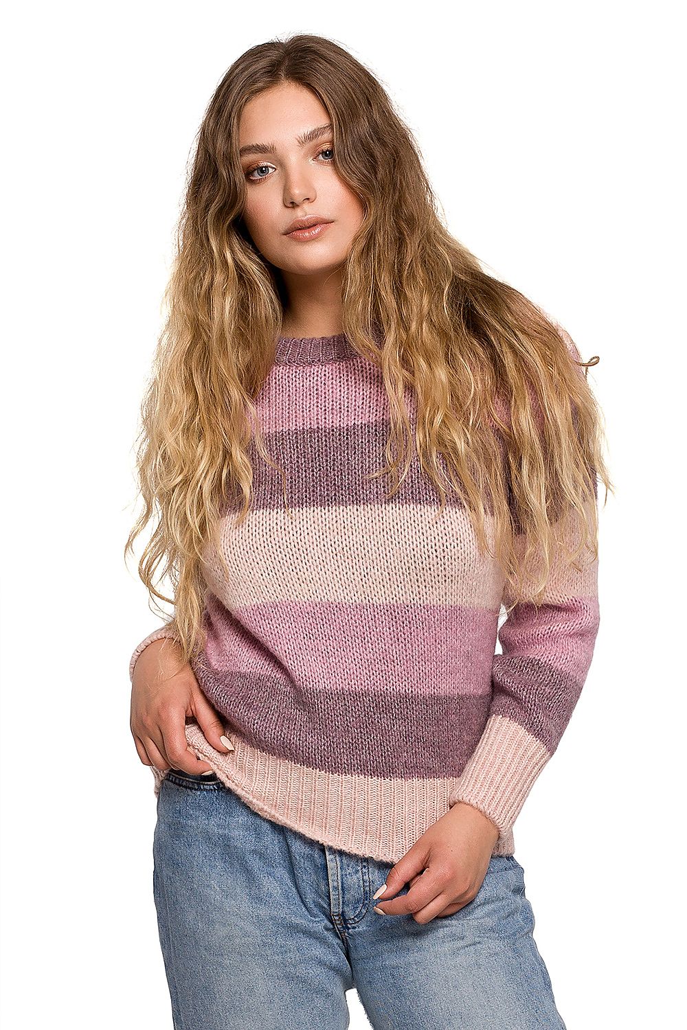  Pulover model 157606 BE Knit 