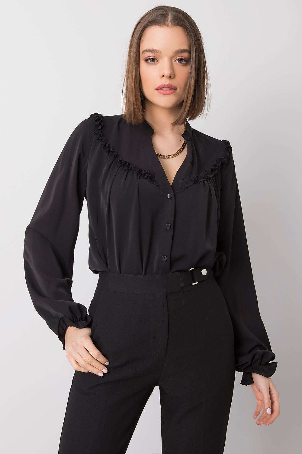  Cămaşă cu mânecă lungă model 159782 Och Bella 