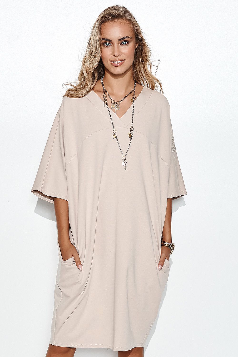  Rochie de zi model 162224 Makadamia 