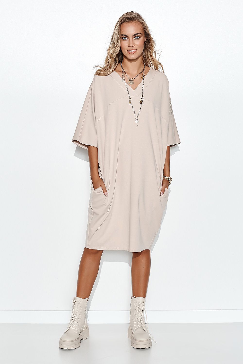  Rochie de zi model 162224 Makadamia 