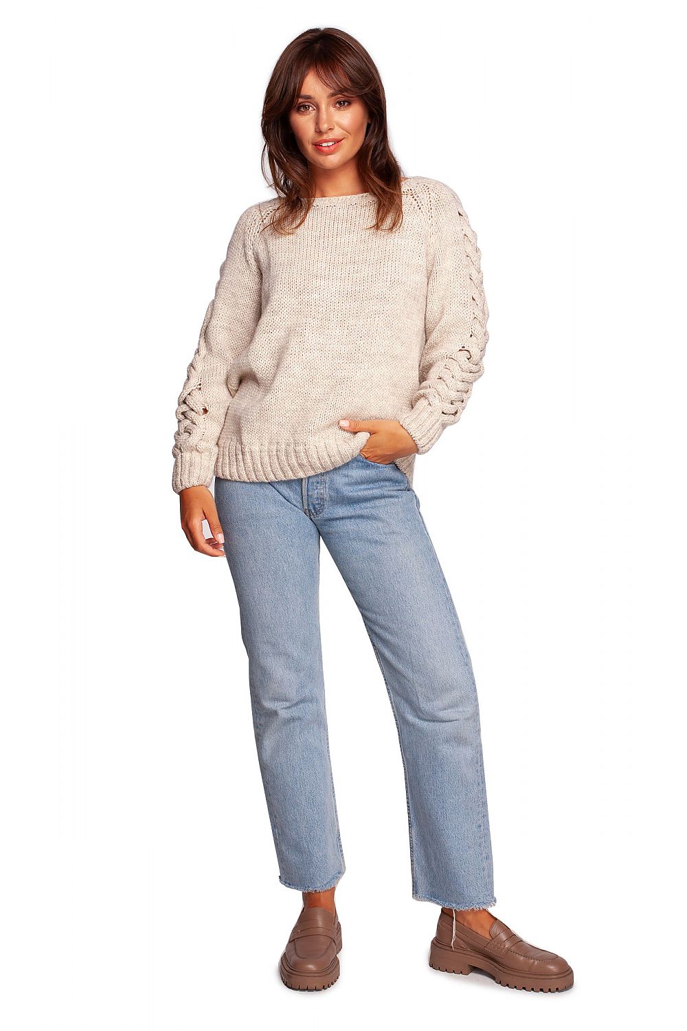  Pulover model 170246 BE Knit 