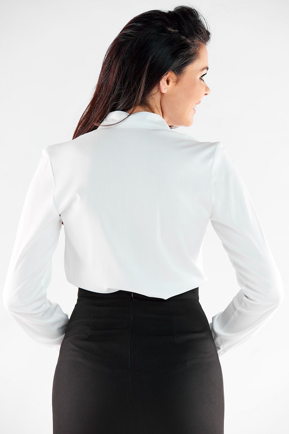  Cămaşă cu mânecă lungă model 173917 awama 
