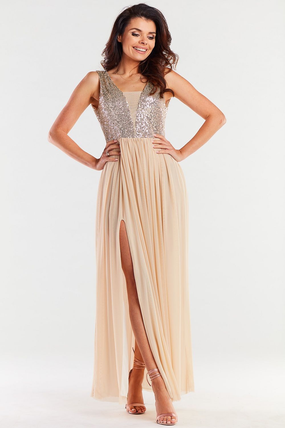  Rochie lungă model 174302 awama 