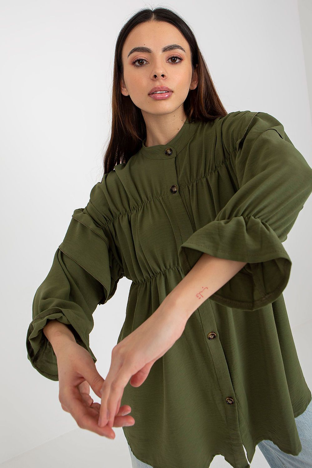  Cămaşă cu mânecă lungă model 175460 Och Bella 