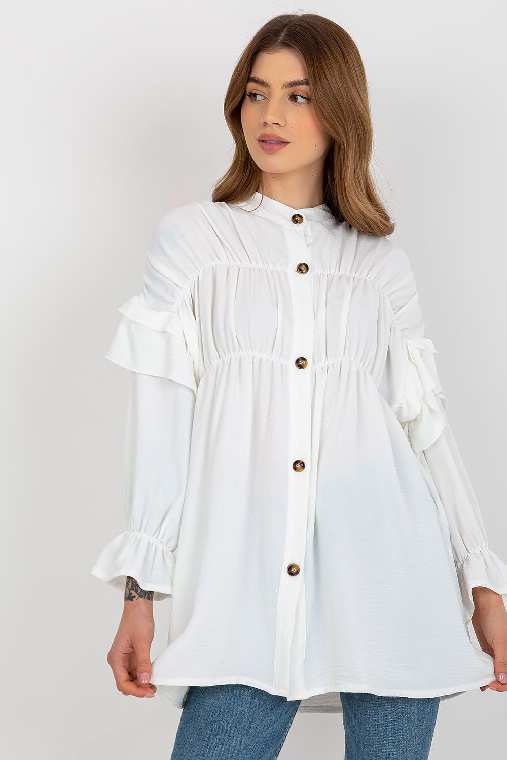  Cămaşă cu mânecă lungă model 175675 Och Bella 