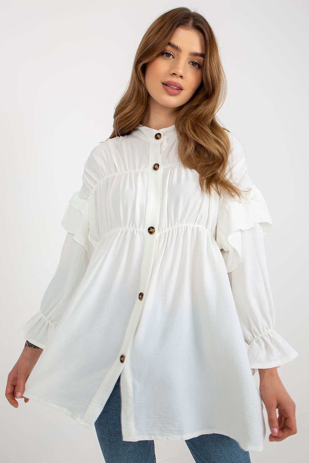  Cămaşă cu mânecă lungă model 175675 Och Bella 
