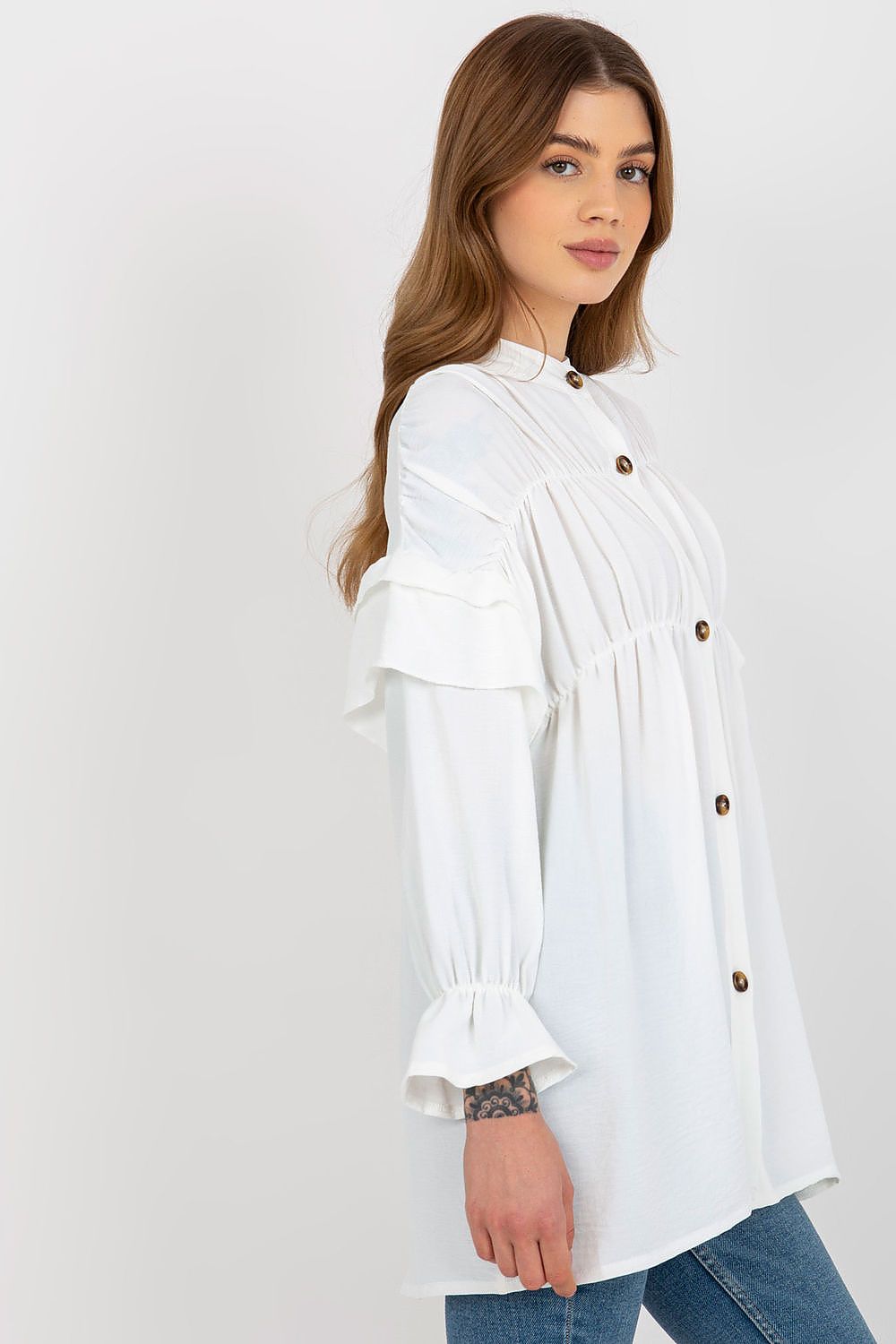  Cămaşă cu mânecă lungă model 175675 Och Bella 