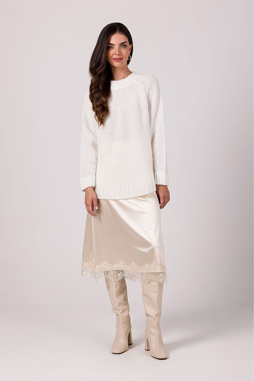  Pulover model 185828 BE Knit 