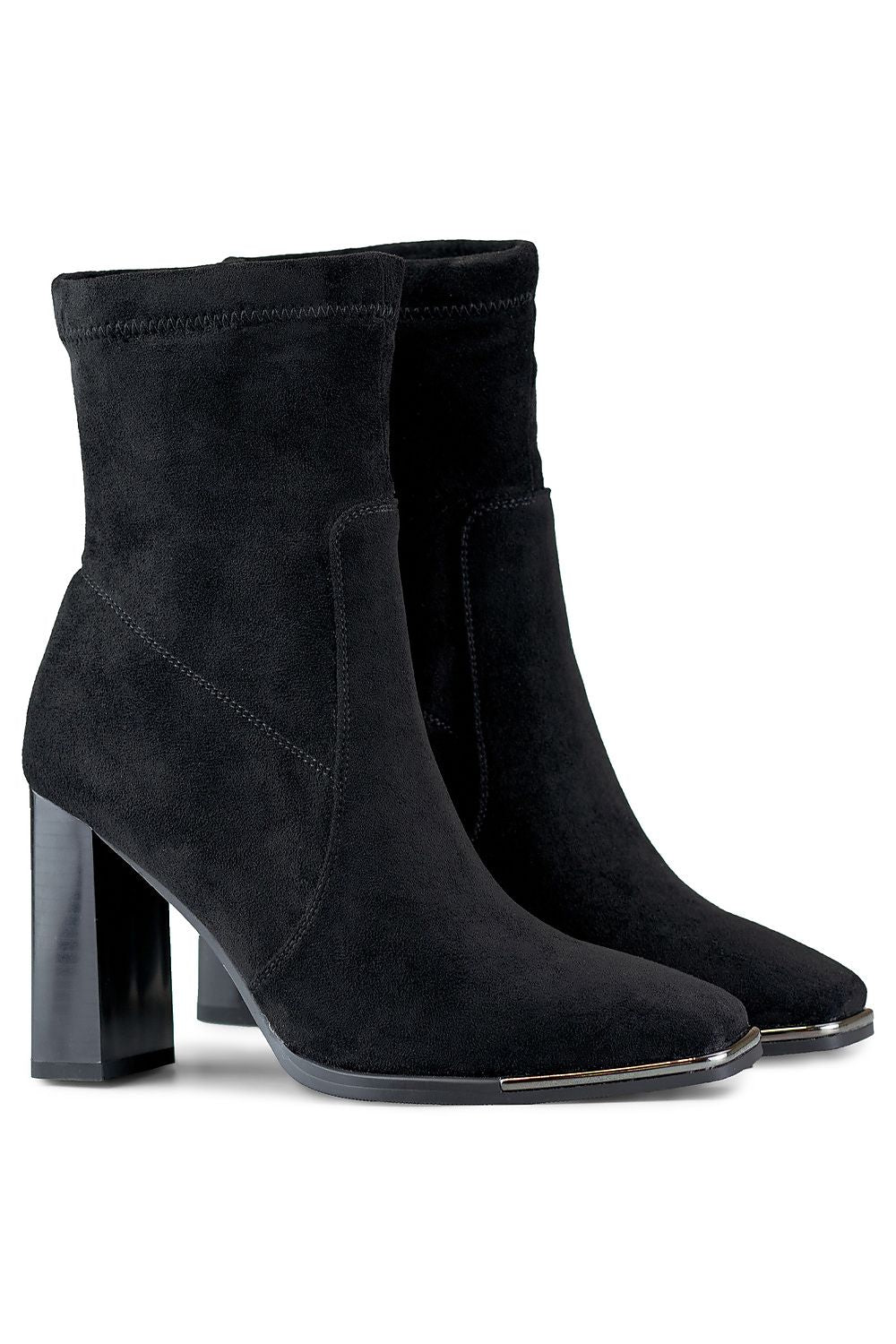  Botine cu toc model 186036 PRIMO 