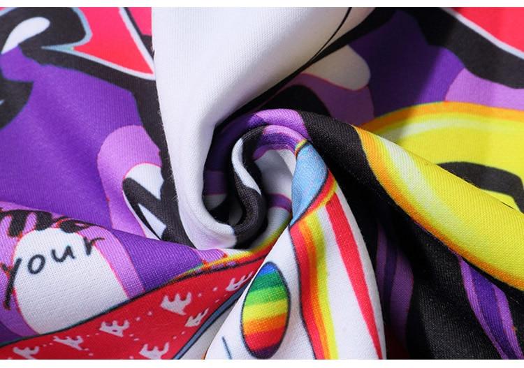 Men Fake 2 Pieces Hoodies For Men Letter Graffiti Harajuku High Street