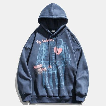 Letter Printed Streetwear Hoodie