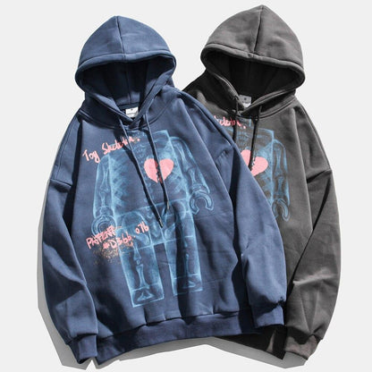 Letter Printed Streetwear Hoodie