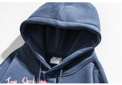 Letter Printed Streetwear Hoodie