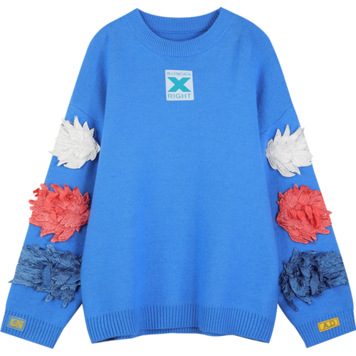 MultiColor Casual Pullover Spring ELF