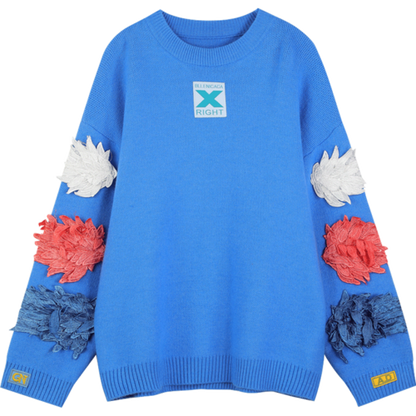 MultiColor Casual Pullover Spring ELF