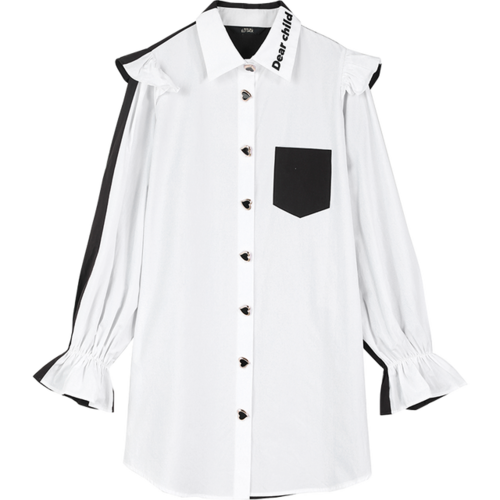 Harajuku Casual Shirt Dress
