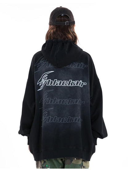 Men Funny Bear Letter Print Hoodie Sweatshirt Men Casual Cozy