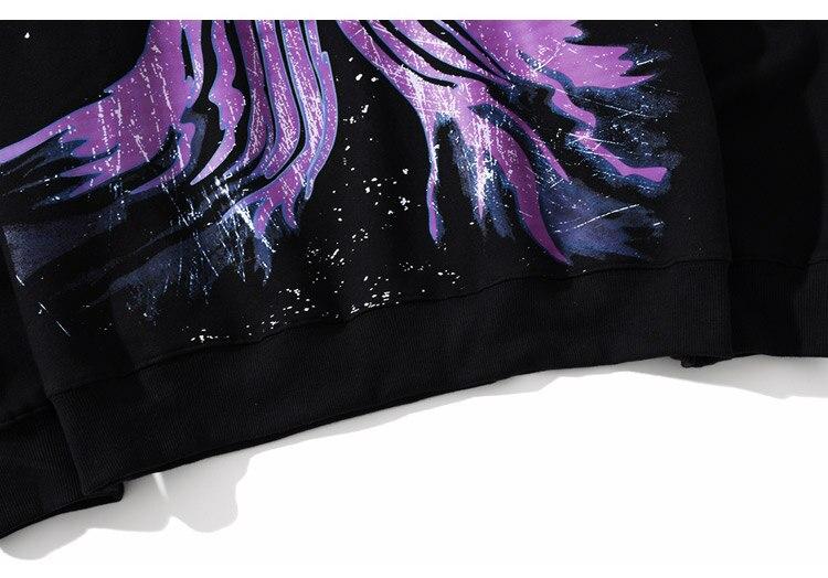Graffiti Letter Print Hoodie