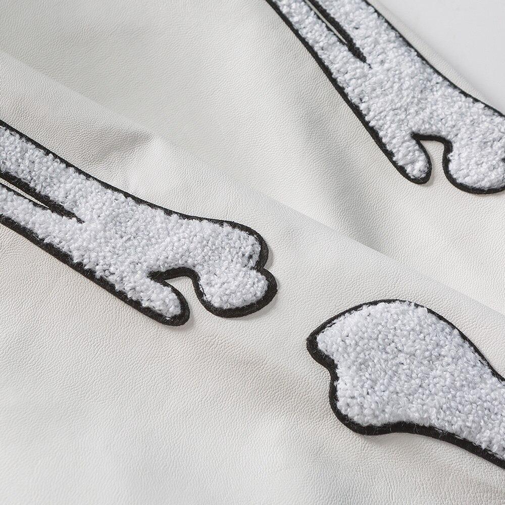 Patchwork Baseball Varsity Jacket