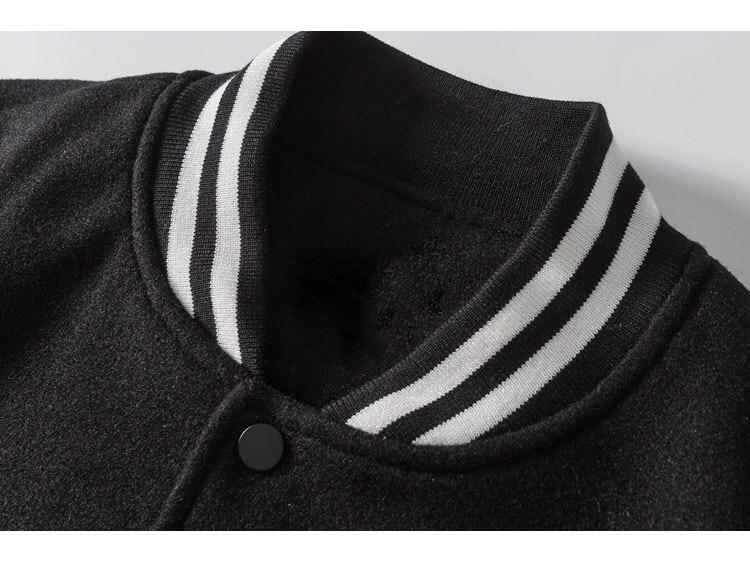 Patchwork Baseball Varsity Jacket