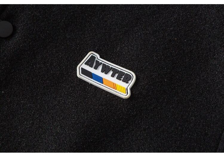 Patchwork Baseball Varsity Jacket